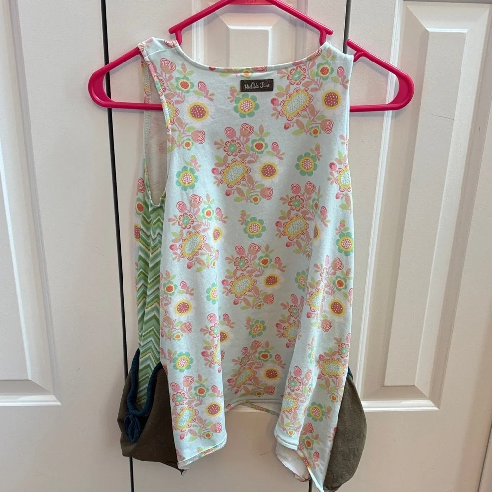 Matilda Jane Pink and Green Floral Top - Picture 3 of 4